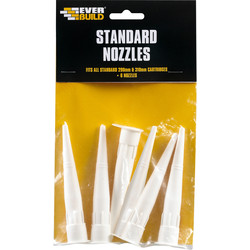 Everbuild Spare Cartridge Nozzles  - 40588 - from Toolstation