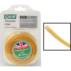ALM ALM Universal Round Trimmer Line 15m x 2.4mm - 40638 - from Toolstation