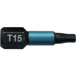 Makita Makita Impact Rated 25mm Black Bit T15 - 40719 - from Toolstation