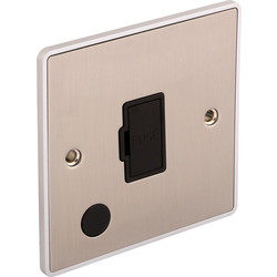 Urban Edge / Urban Edge Brushed Chrome Fuse Spur 13A Unswitched