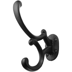 Old Hill Ironworks Old Hill Ironworks Heavy Duty Scroll Hat & Coat Hook  - 40789 - from Toolstation