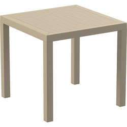 Zap / Ares 80 Table Taupe