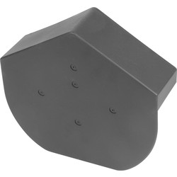 Dry Verge Angled Cap Grey