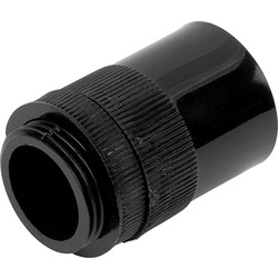 Profix / PVC Conduit Male Adaptor 20mm Black