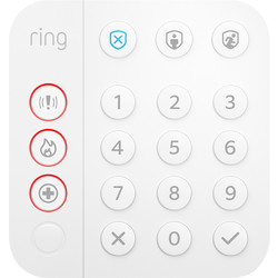 Ring by Amazon Ring Alarm Keypad 2nd Gen - 41512 - from Toolstation