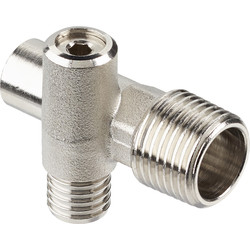 Honeywell Home Honeywell Home Drain-off Tailpiece Trade Pack Nickel Plated - 41556 - from Toolstation