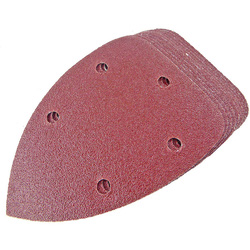 Toolpak Detail Sanding Sheets 140mm 80 Grit - 41688 - from Toolstation