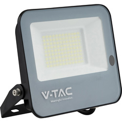V-TAC IP65 LED Photocell Sensor Floodlight with Samsung Chip 100W Black 11480lm 4000K