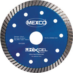 Mexco Porcelain & Ceramic Tile Cutting Blade 125mm