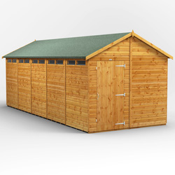 Power Apex Security Shed 20' x 8'
