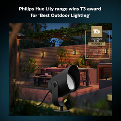 Philips Hue Lily Smart Outdoor Spotlight RGB+W