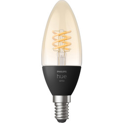 Philips Hue Philips Hue White Filament Bluetooth E14 - 42573 - from Toolstation