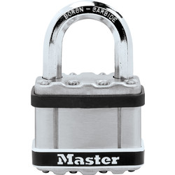 Master Lock Master Lock EXCELL Stainless Steel Padlock 52 x 78 x 31mm - 42578 - from Toolstation