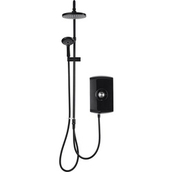 Triton Amore DuElec Electric Shower Gloss Black 9.5kW