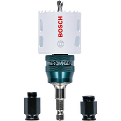 Bosch Progressor Holesaw 51mm + Powerchange Plus Arbor 