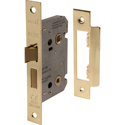 Eurospec Bathroom Lock 2.5" Brass