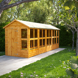 Power / Power Apex Potting Shed 18' x 6'