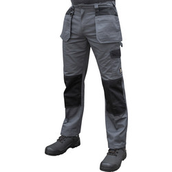Maverick Holster Trousers 36" R Grey/Black