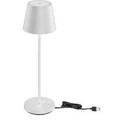 V-TAC IP54 LED USB Wireless Rechargeable Table Lamp 2W White 200lm 3000K