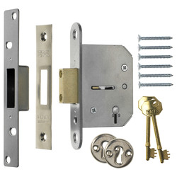 Viscount 5 Lever Mortice Deadlock