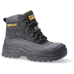 Caterpillar Typhoon Waterproof Metal Free Safety Boots Black Size 8