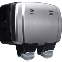 BG BG Decorative IP66 13A DP Switched Socket 2 Gang - 43487 - from Toolstation