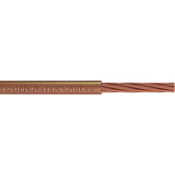Doncaster Cables / Doncaster Cables Conduit Cable (6491X) 1.5mm2 x 100m Brown Drum