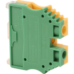Din Rail Terminal Earth Terminal 6 - 10mm - 43626 - from Toolstation