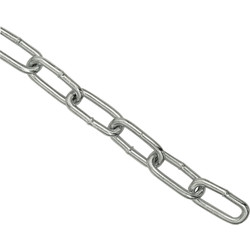 Bright Steel Chain 3 x 21 x 2500mm