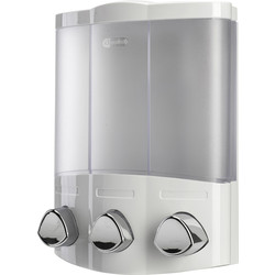 Croydex Croydex Euro Trio Soap Dispenser White - 44063 - from Toolstation