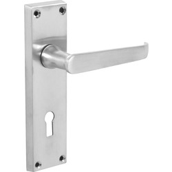 Urfic / Victorian Straight Satin Handle Lock