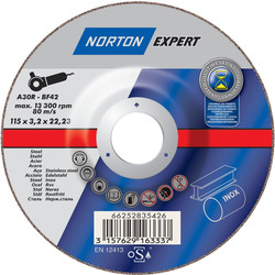 Norton / Metal Cutting Disc 230 x 3.2 x 22.2mm DPC