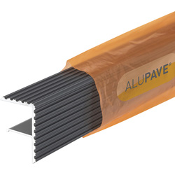 Alupave / Alupave Fireproof Decking Board Endstop Bar Grey 3m