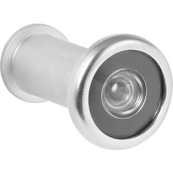 Eclipse Door Viewer Satin Chrome - 44288 - from Toolstation