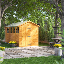 Power / Power Apex Shed 18' x 6'
