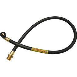Gas Micropoint Bayonet Cooker Hose 3.5ft NG Angled - 44723 - from Toolstation