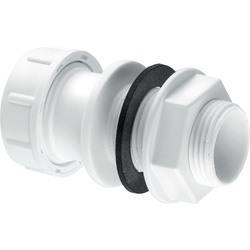 McAlpine McAlpine Overflow Universal Compression Straight Tank Connector 19/23mm - 44804 - from Toolstation