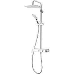 Triton Showers Triton Push Button Mixer Shower Chrome - 45386 - from Toolstation