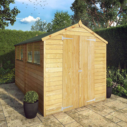 Mercia Mercia Overlap Apex Shed 10' x 6' - 45670 - from Toolstation