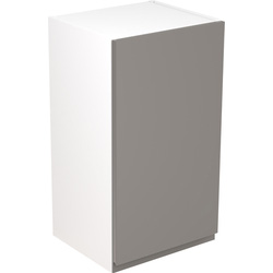 Kitchen Kit / Kitchen Kit Ready Made J-Pull Kitchen Cabinet Wall Unit Super Gloss Dust Grey 400mm