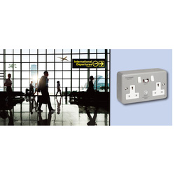 RCD Switched Socket Metalclad