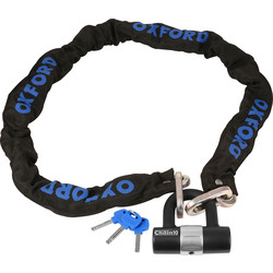 Oxford / Oxford Chain Lock & Mini Shackle 10mm x 1.4m