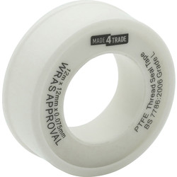 Made4Trade PTFE Tape for Water 12mm x 12m