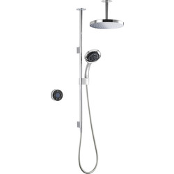 Mira Mira Platinum Dual Thermostatic Digital Mixer Shower Pumped Ceiling Fed - 46948 - from Toolstation