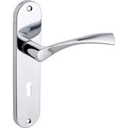 Designer Levers / Designer Levers Marvel Door Handles Polished Lock