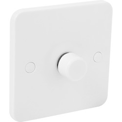 Schneider Electric / Schneider Electric Lisse White LED Dimmer Switch 1 Gang 2 Way 100W