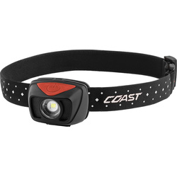 Coast PS60 Stormproof Wide Angled Head Torch 400lm