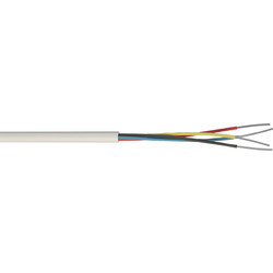 Doncaster Cables Doncaster Cables Alarm Cable 6 Core White 100m Drum - 47109 - from Toolstation