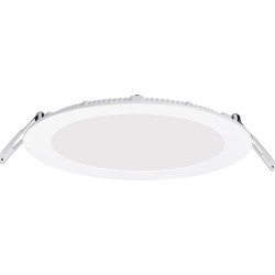 Enlite Enlite Slim-Fit Round Low Profile LED Downlight 12W Cool White 780lm - 47144 - from Toolstation