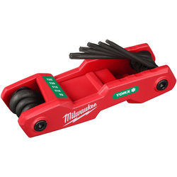 Milwaukee / Milwaukee Torx Folding Hex Key Set 